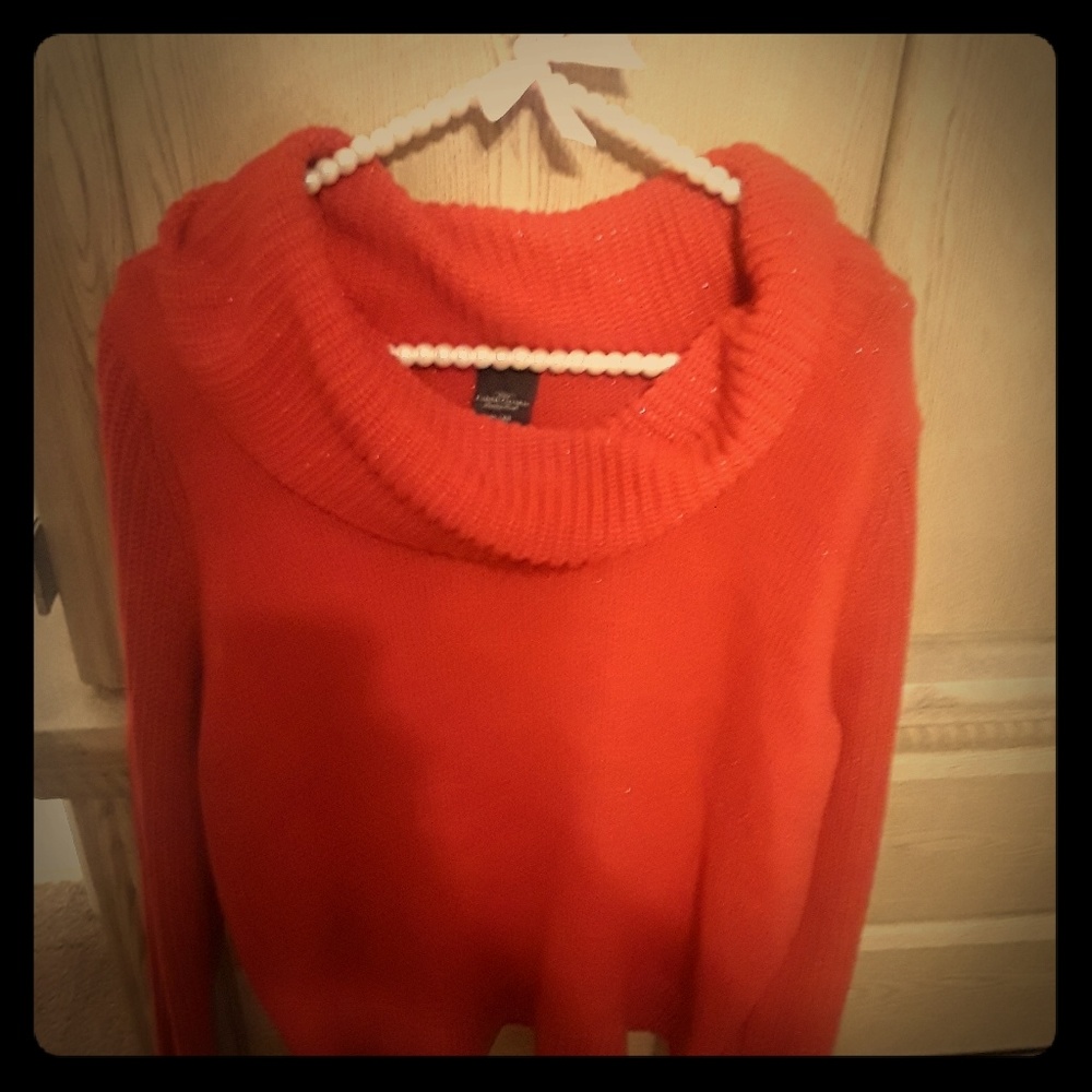 Red Christmas knit sweater
